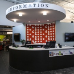 information desk